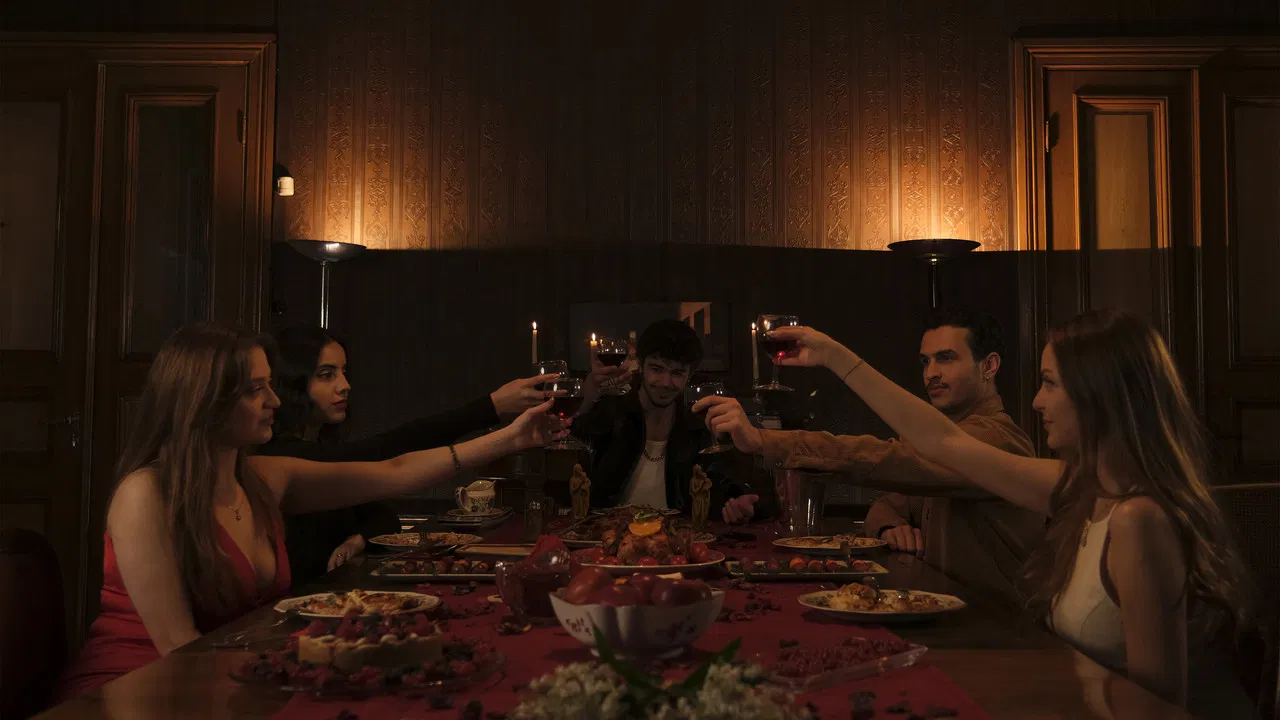 Five Little Sins backdrop