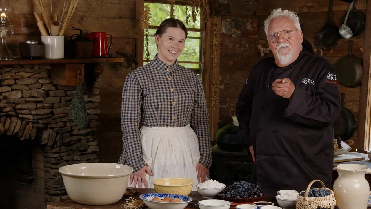 A Taste of History backdrop