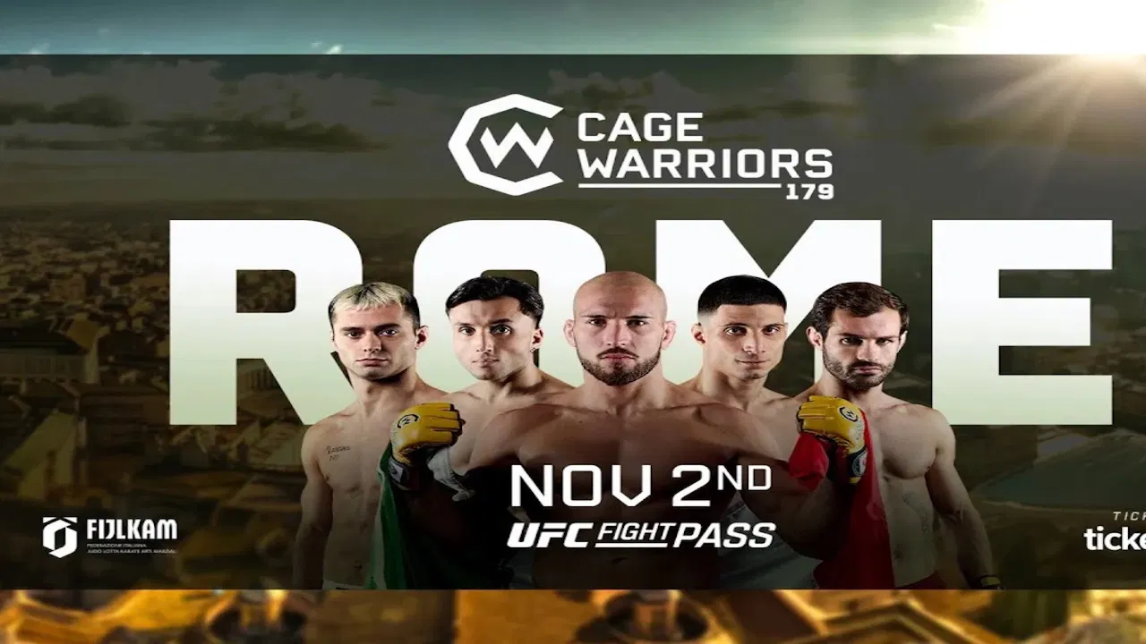 Cage Warriors 179: Rome backdrop