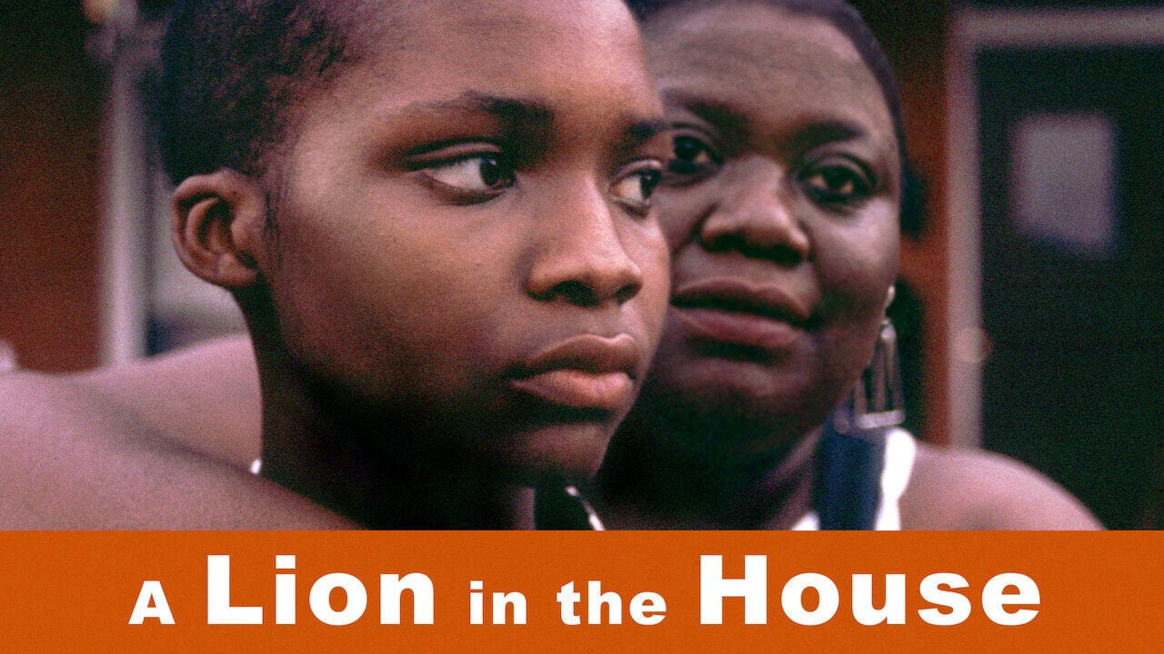 A Lion in the House backdrop