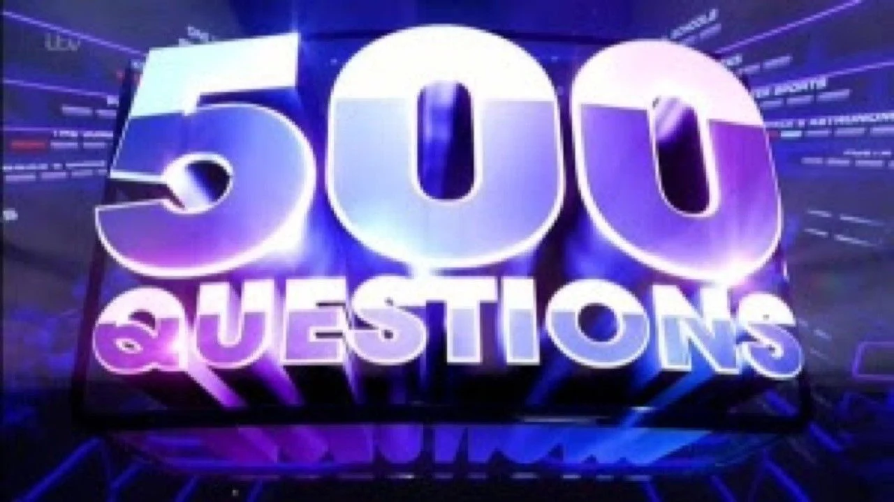 500 Questions backdrop