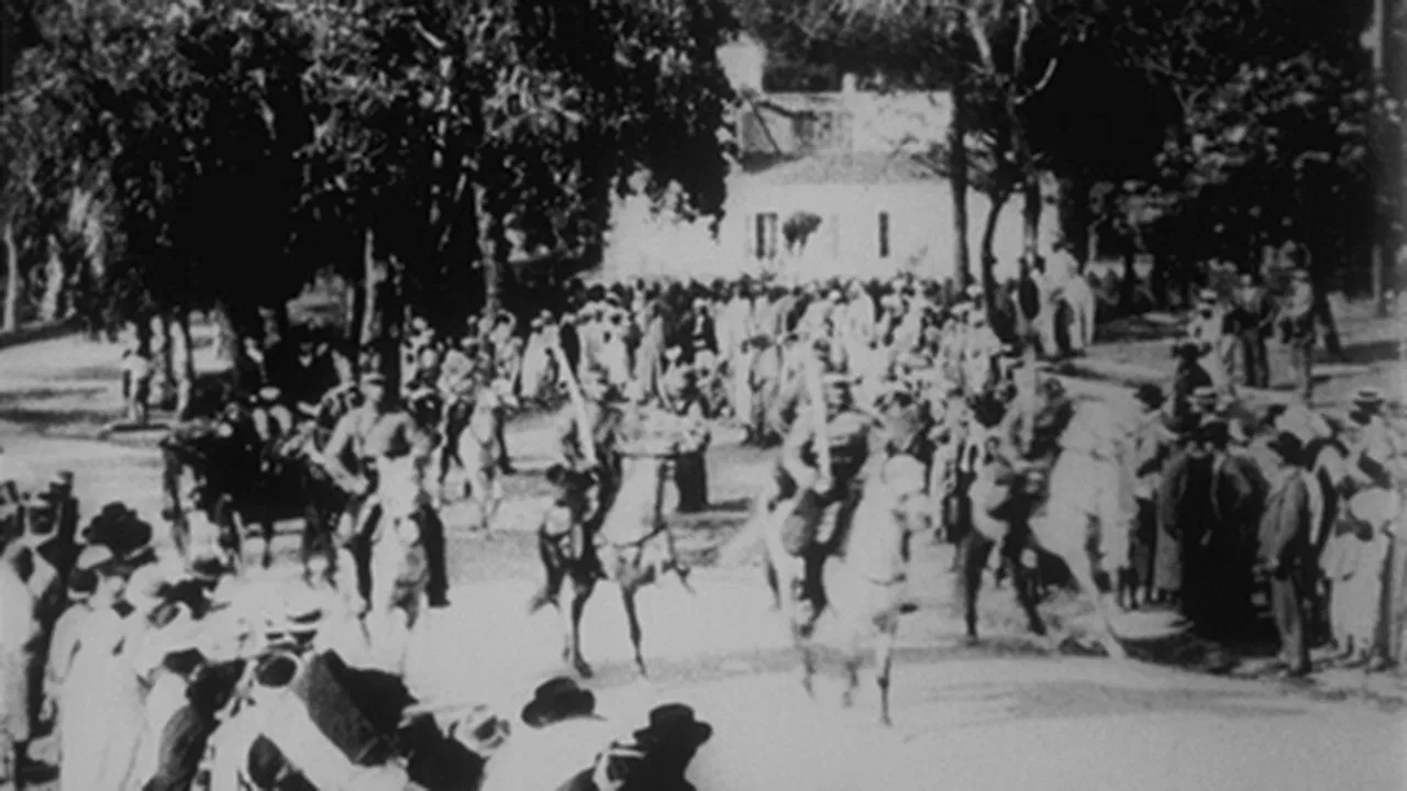 Le cortège à Pointe-Pescade backdrop
