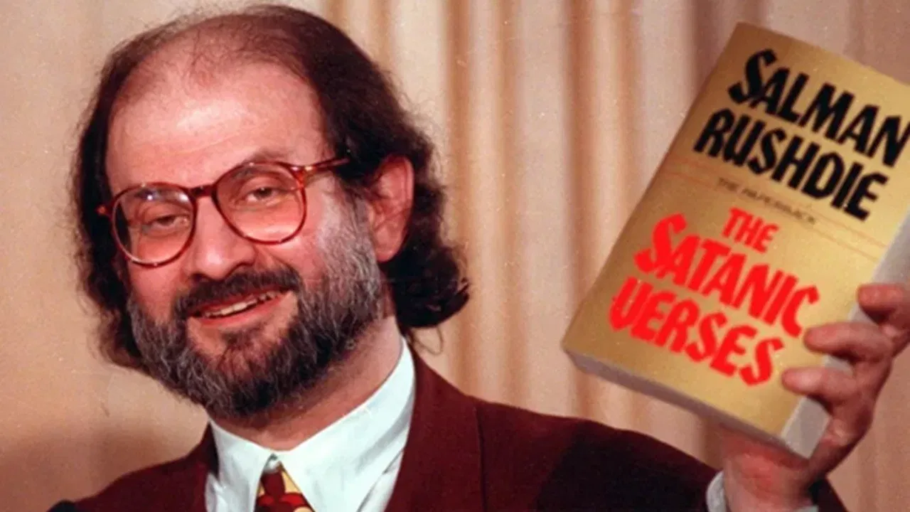 The Satanic Verses Affair backdrop