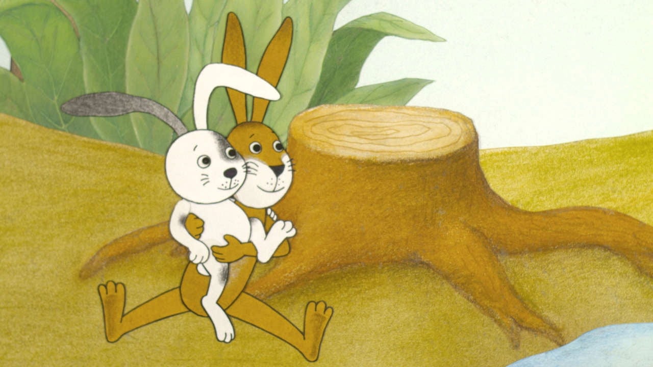 Čtyři uši na mezi backdrop