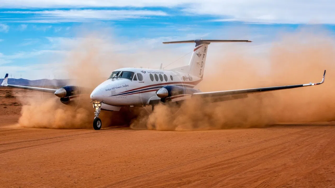 RFDS: Royal Flying Doctor Service backdrop