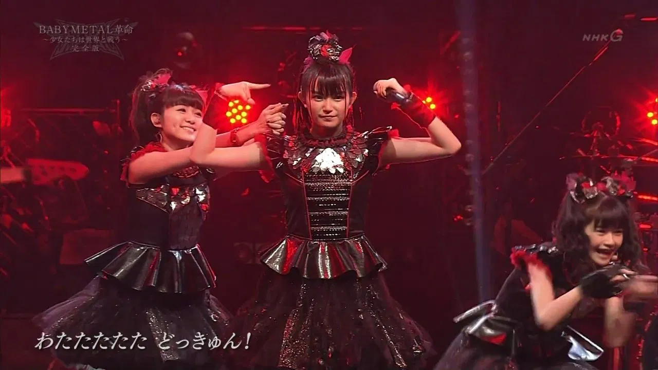 BABYMETAL Live at NHK Broadcasting Center - The One Secret Show backdrop