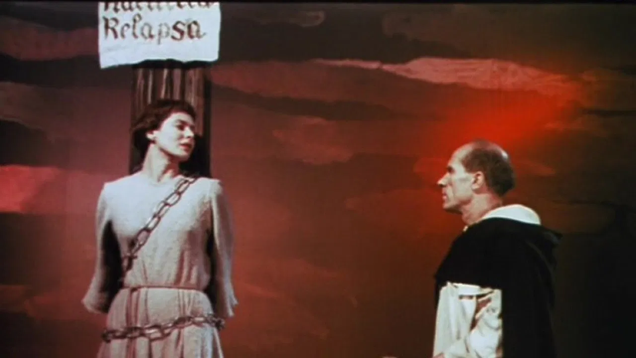 Joan of Arc at the Stake backdrop