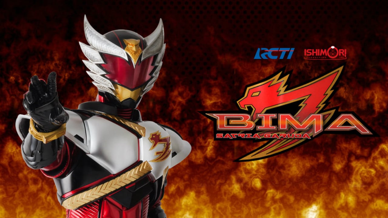 BIMA Satria Garuda backdrop