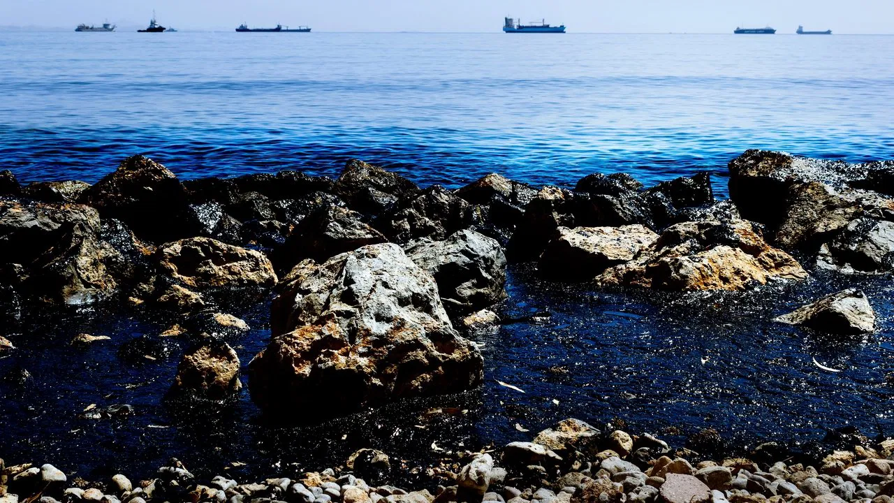 Oil Spill of The Century backdrop