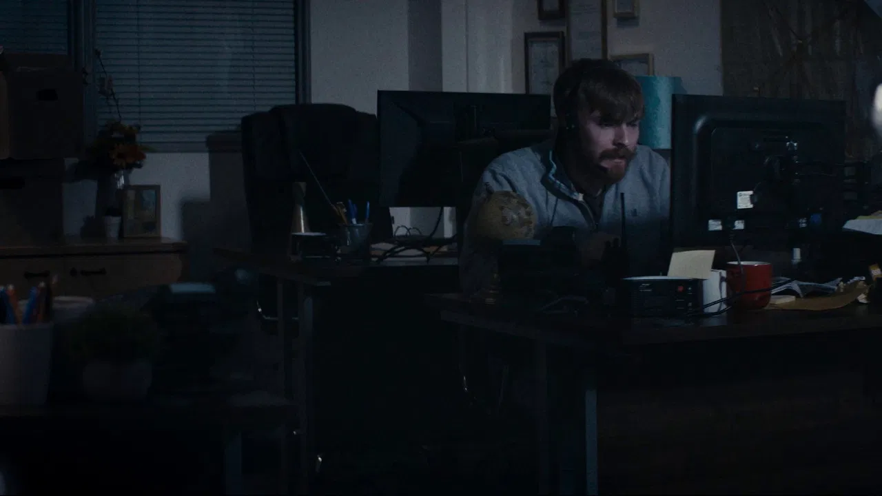 Alone on County Road backdrop