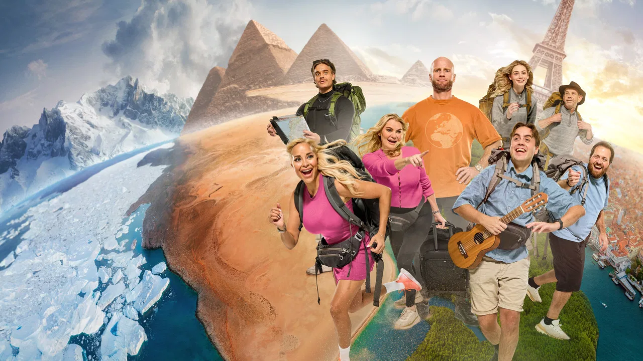 Først til verdens ende backdrop