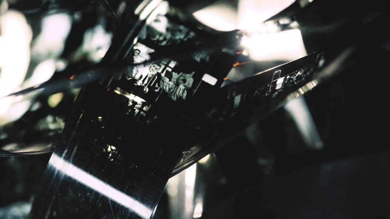 All you need to make a movie is a gun backdrop