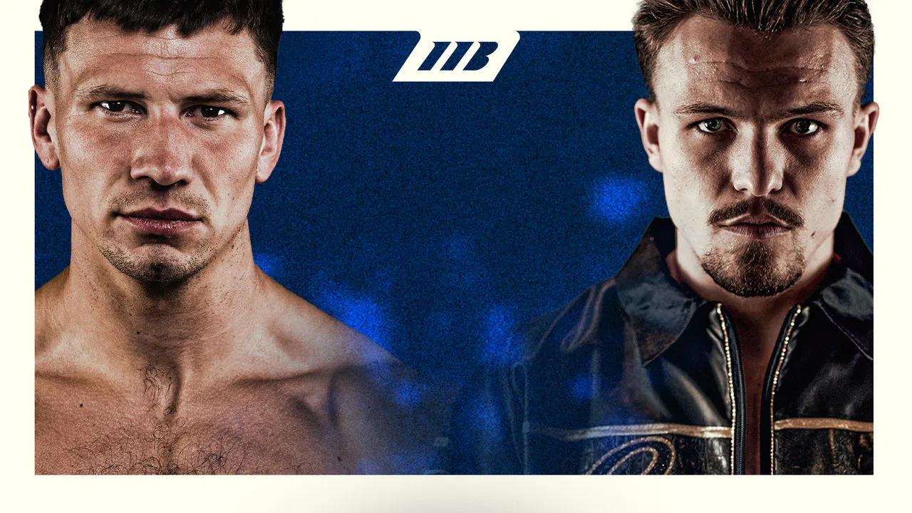 Kieron Conway vs. George Liddard backdrop