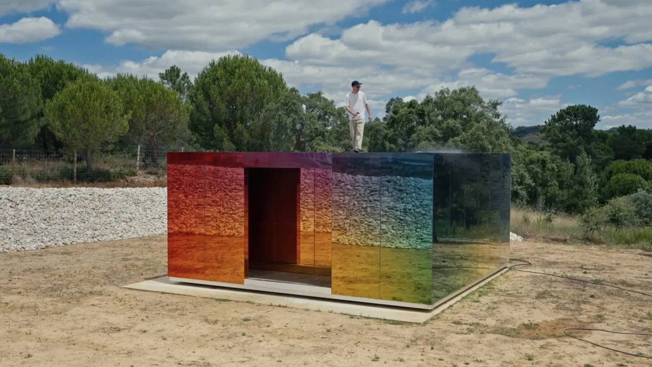 Mission Latvian. Designers backdrop