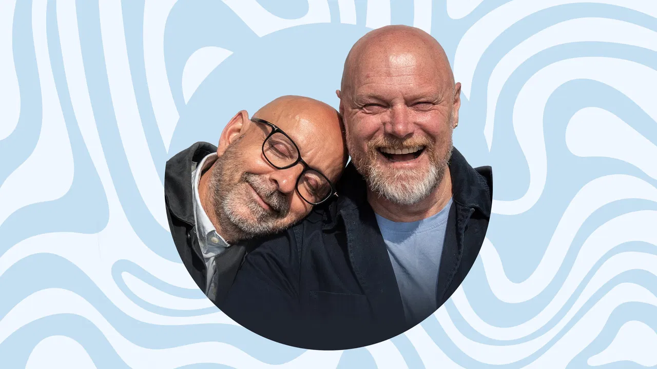 Mads & Møldrup - venner for altid backdrop