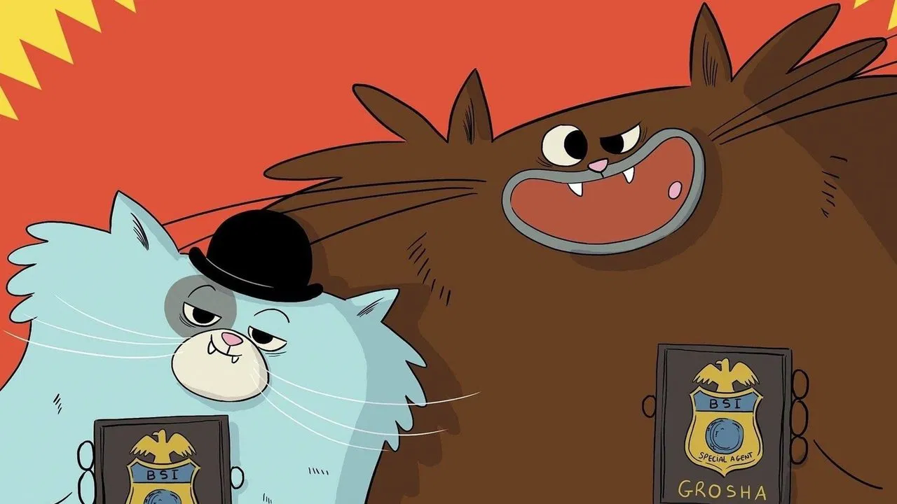 Grosha & Mr. B backdrop