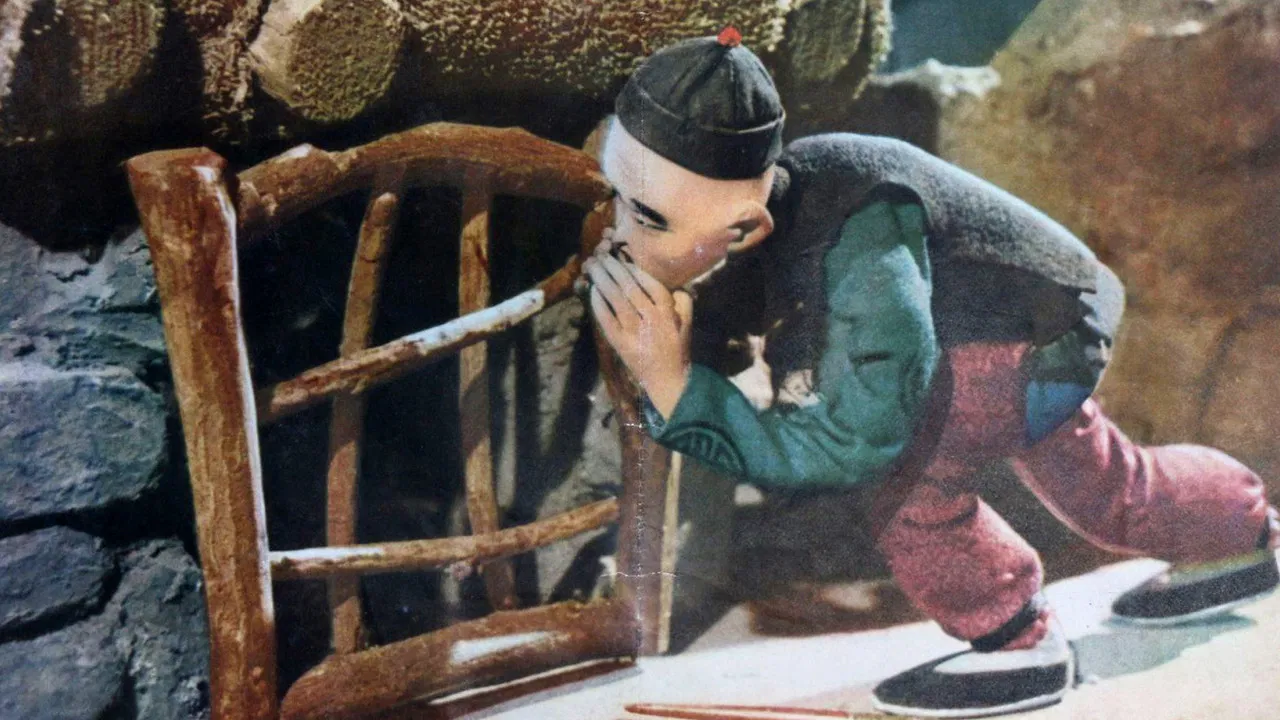 The Cock Crows at Midnight backdrop