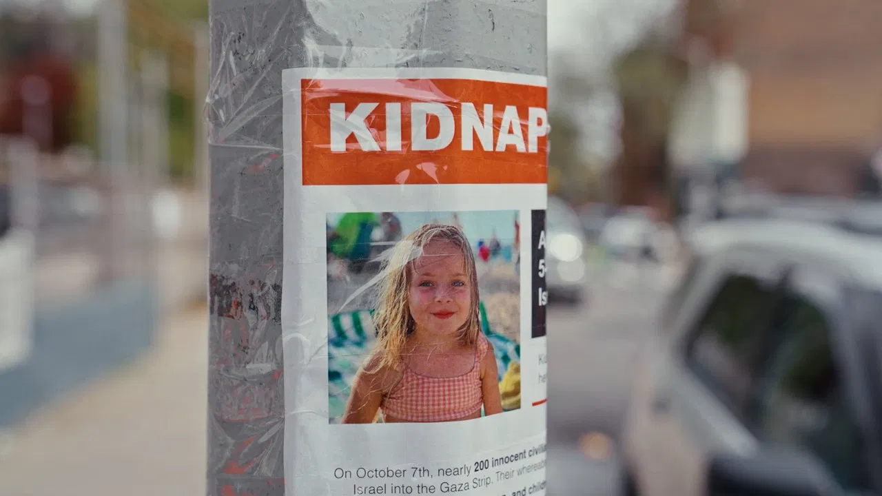 Torn: The Israel-Palestine Poster War on New York City Streets backdrop