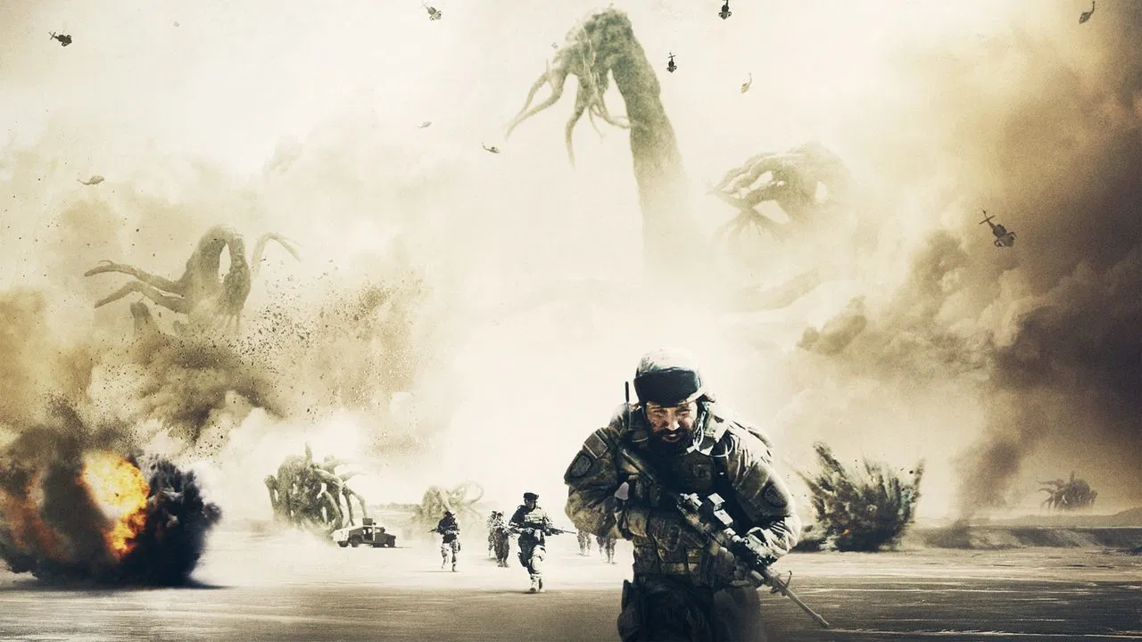 Monsters: Dark Continent backdrop