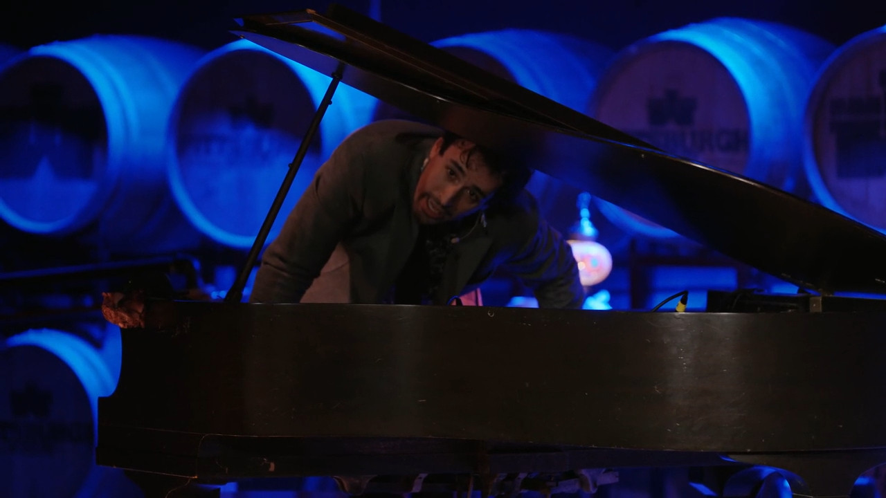 Slouching Towards Branson backdrop