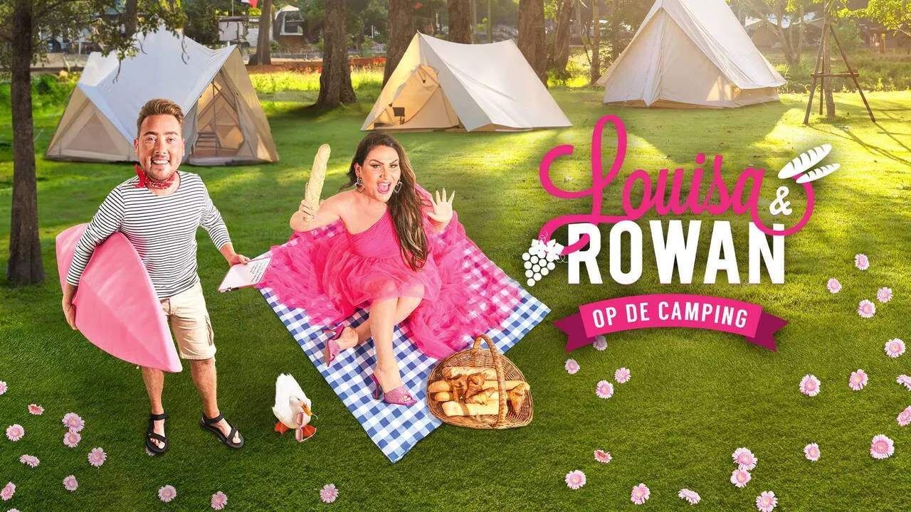 Louisa & Rowan: op de camping backdrop