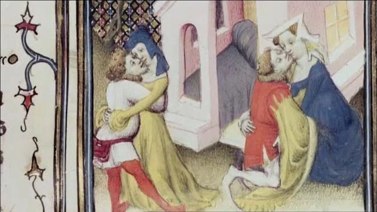 Medieval Lives: Birth, Marriage, Death backdrop