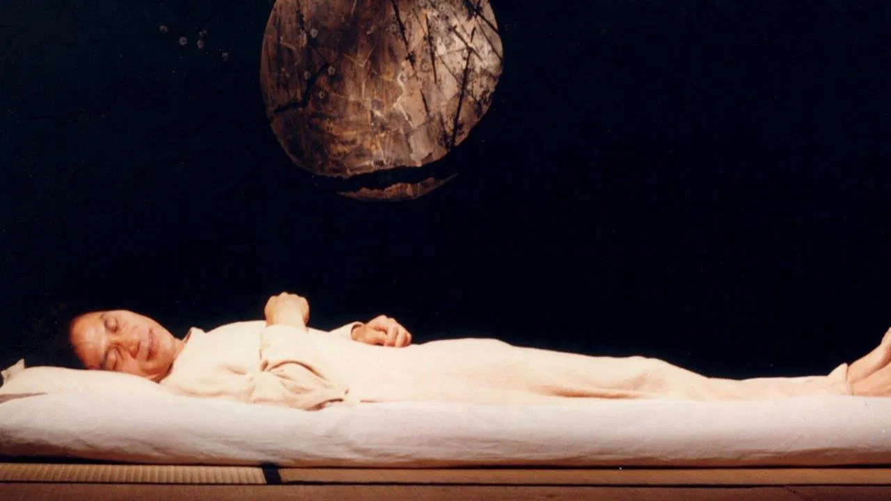 Sleeping Man backdrop