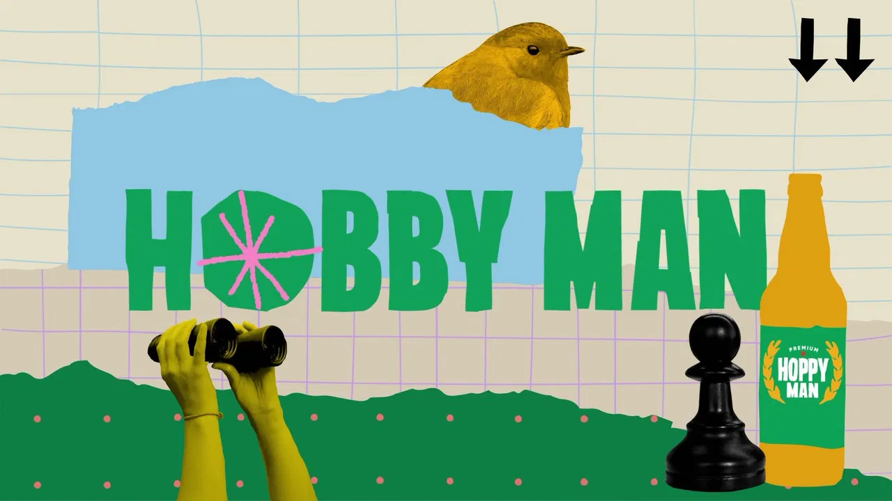 Hobby Man backdrop