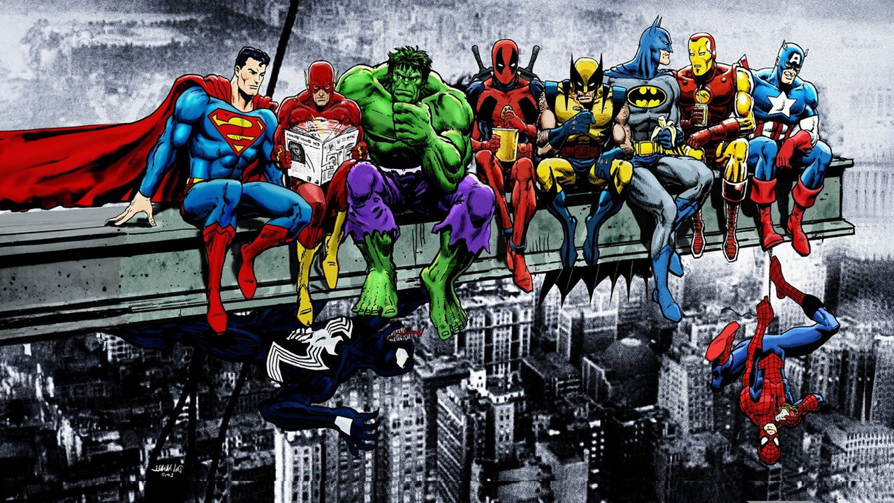 Marvel Superheroes' Guide to New York City backdrop