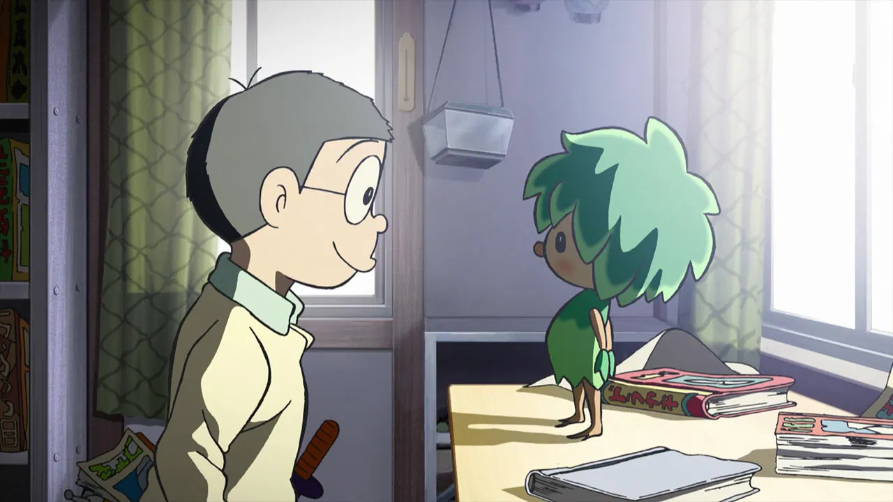 Doraemon: Nobita and the Green Giant Legend backdrop