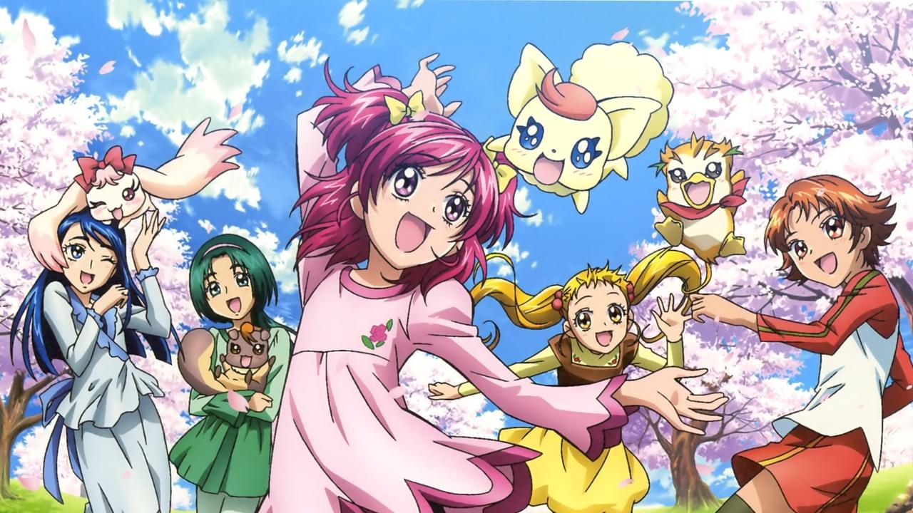 Yes! PreCure 5 backdrop