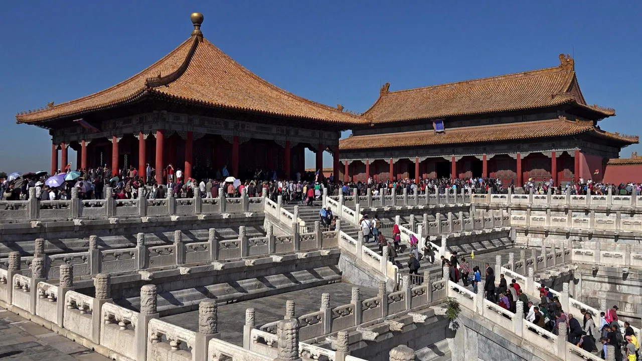 Secrets of China's Forbidden City backdrop