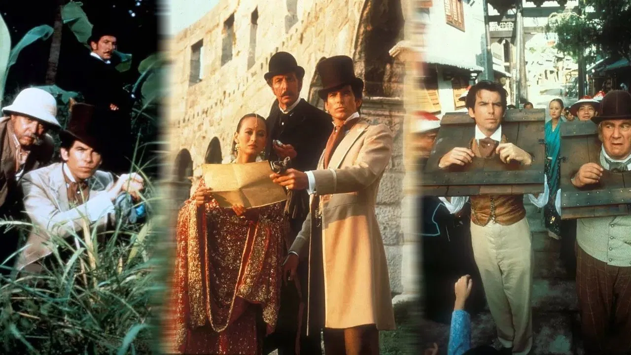 Around the World in 80 Days backdrop