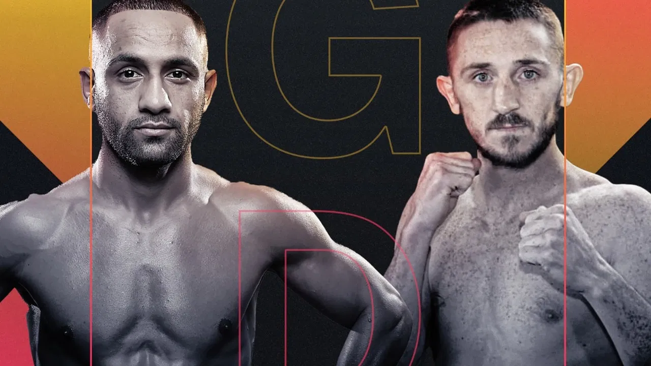 Kid Galahad vs. Jazza Dickens II backdrop