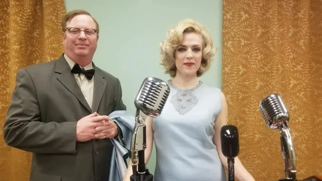 Marilyn Monroe's Last Press Conference backdrop