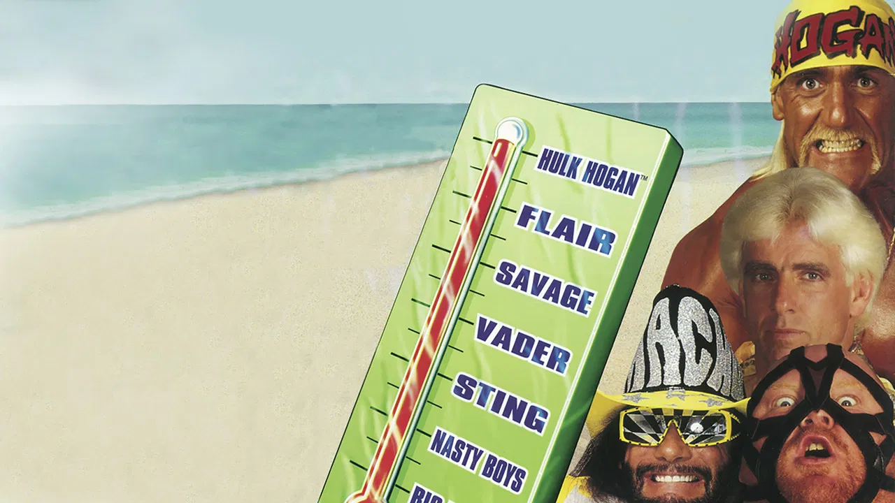 WCW Bash at the Beach 1995 backdrop