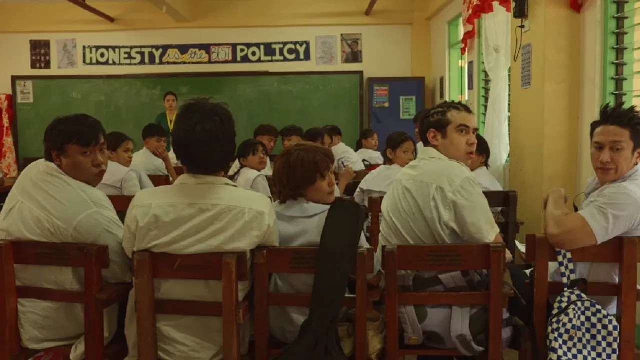 Boys at the Back backdrop