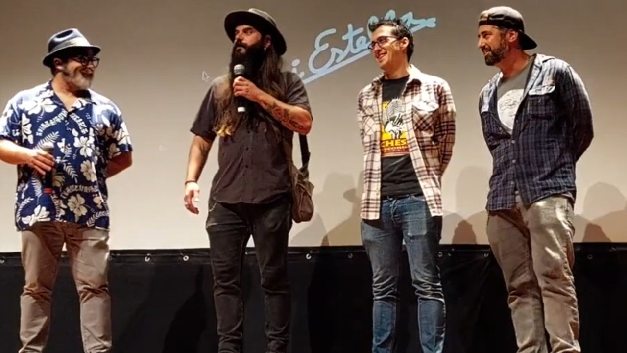 Story of One Man backdrop