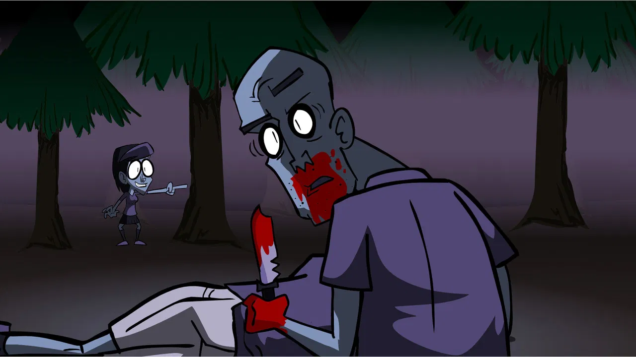 Bloody Sundae backdrop