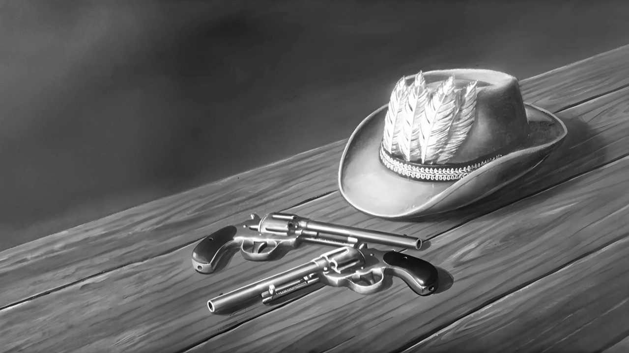 Four Feather Falls backdrop