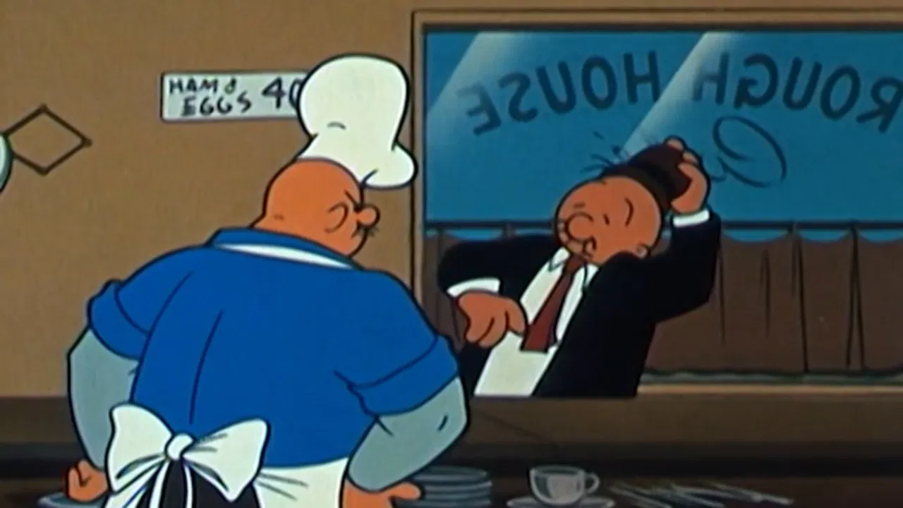 Popeye the Sailor:  Wimpy the Moocher backdrop