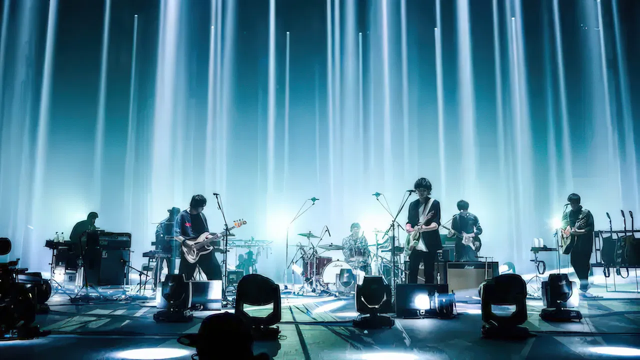 back number - ツアー2016"ミラーボールとシャンデリア" backdrop