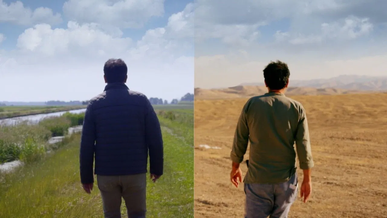 De kruisvaarder en de sultan backdrop