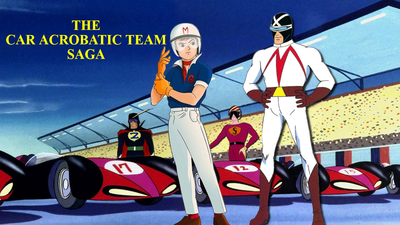 The Car Acrobatic Team Saga backdrop