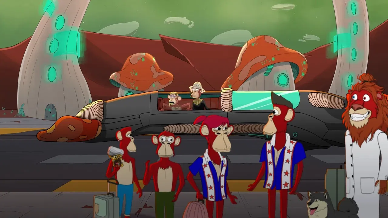 The Red Ape Family backdrop