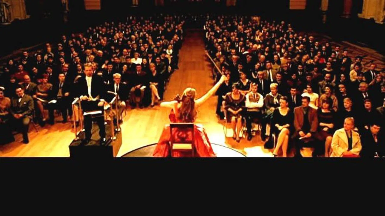 Hilary and Jackie backdrop