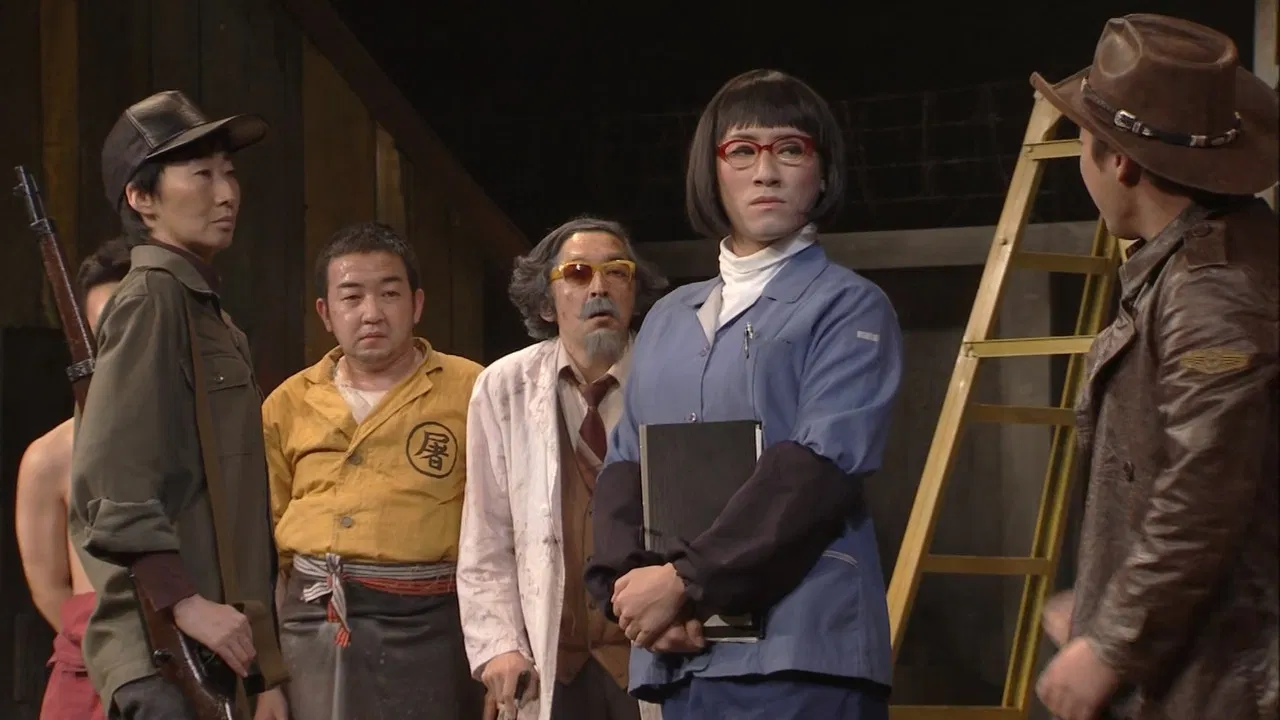 大人計画「母を逃がす」 backdrop