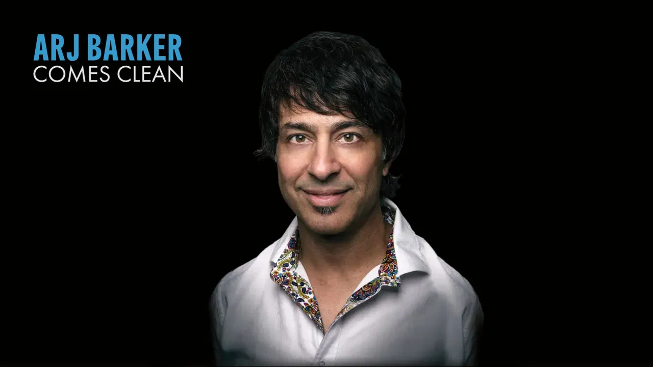 Arj Barker: Comes Clean backdrop