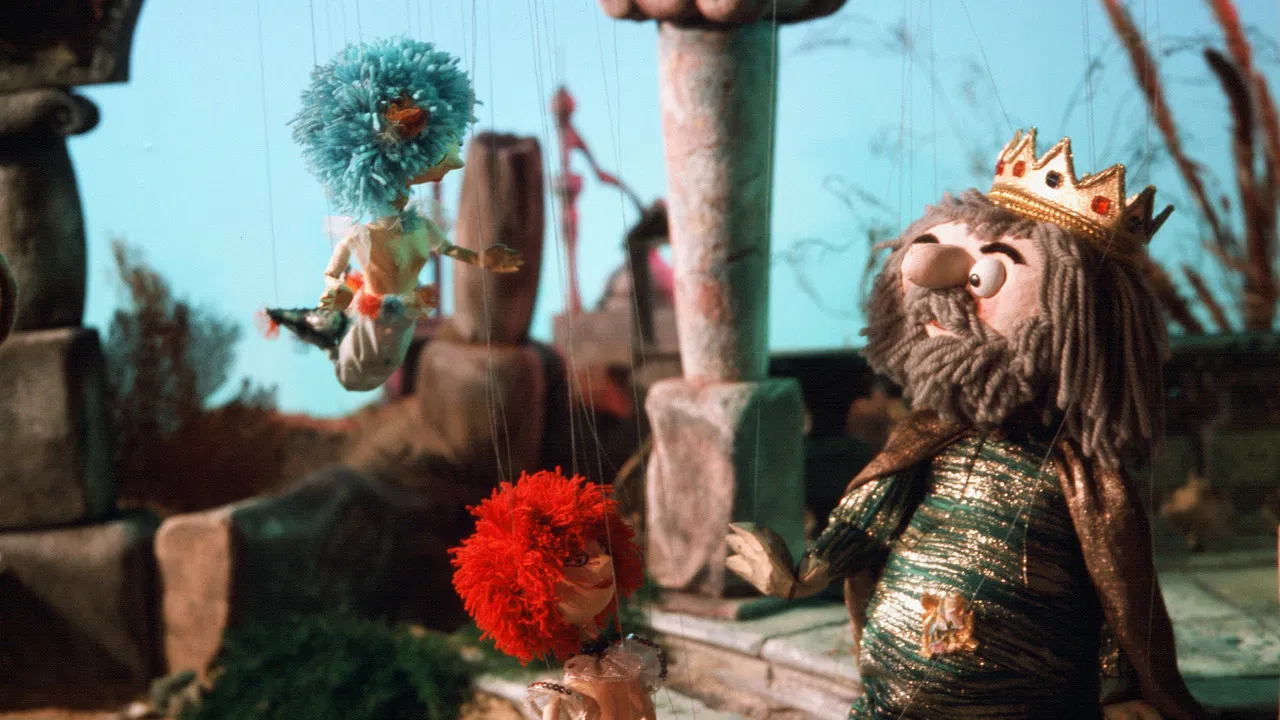 Augsburger Puppenkiste - Jim Knopf und die Wilde 13 backdrop