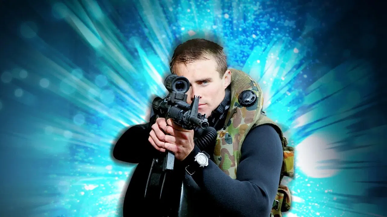 Navy Divers backdrop